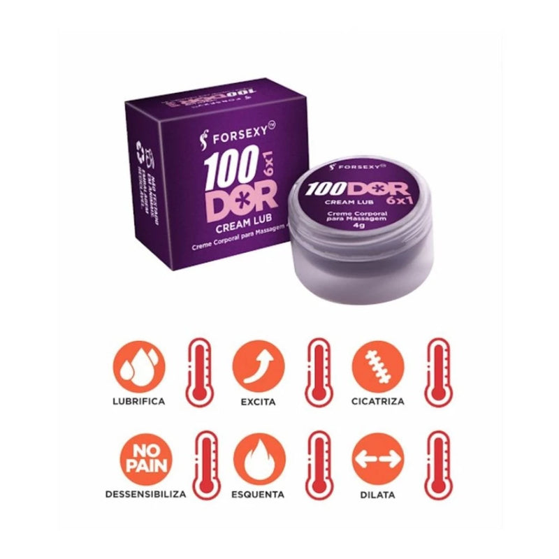 Plug Anal Tamanho P + Vibrador Ponto G + Cream Lub Anal 6X1 Multifunções + Anel Peniano Com Vibrador